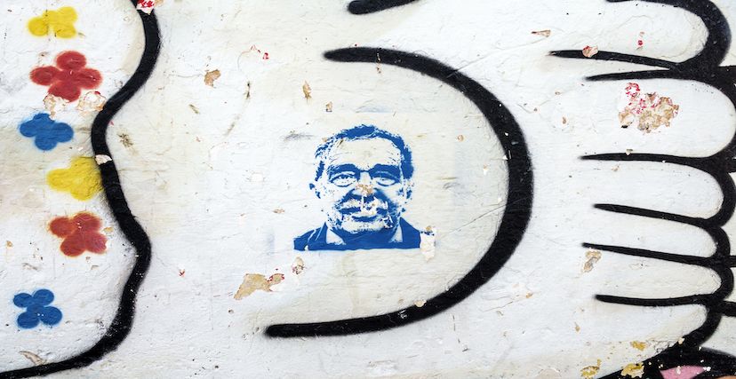 غرافيتي لماركيز في كوبا