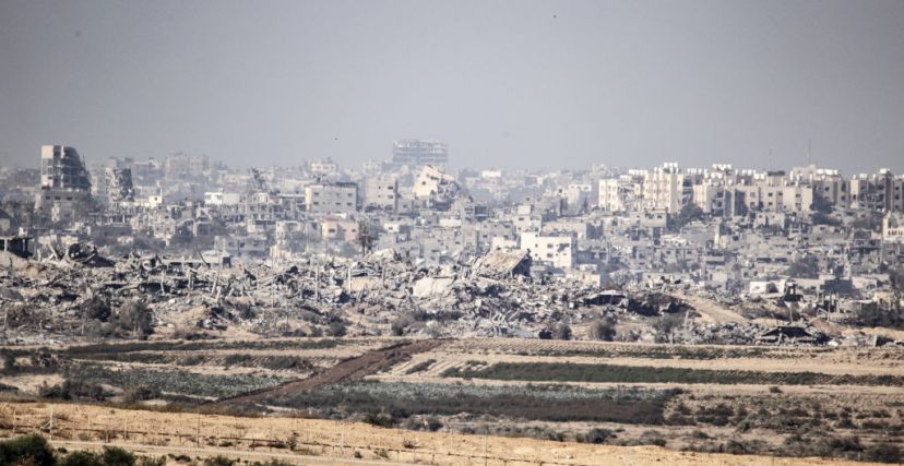 قطاع غزة بعد الدمار