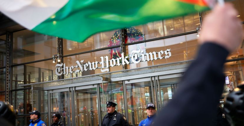 الانحياز لإسرائيل في نيويورك تايمز