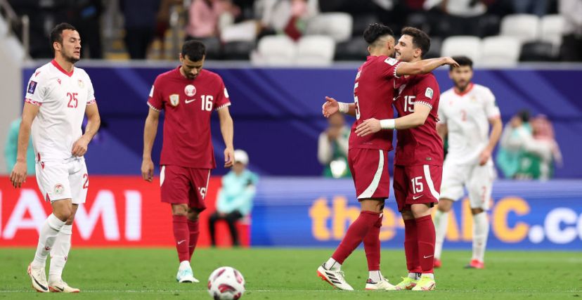 قطر أوّل المتأهّلين إلى ثمن نهائي كأس آسيا 2023