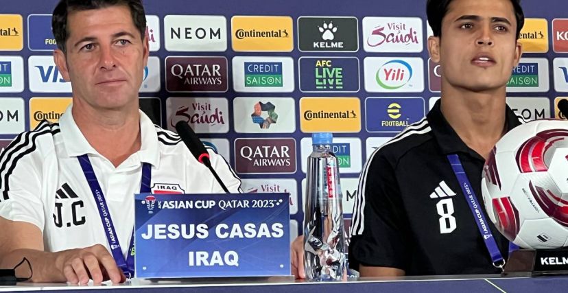 كاساس مدرّب العراق في كأس آسيا 2023