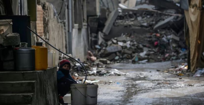 أزمة الصرف الصحي في غزة