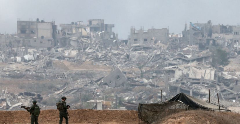 إقامة منطقة أمنية في غزة