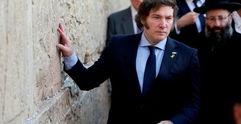 الرئيس الأرجنتيني في إسرائيل