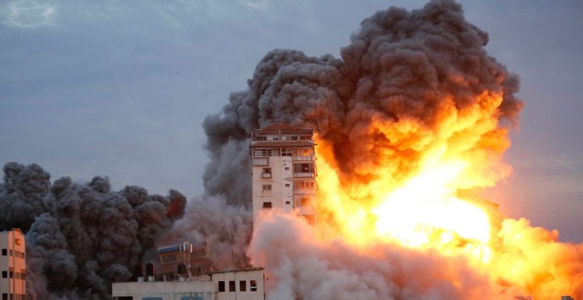 قصف على قطاع غزة