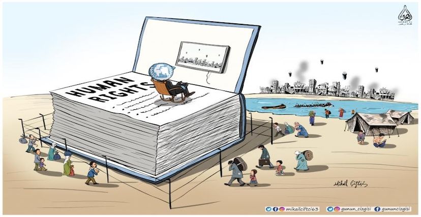 كاريكاتير لـ ميكائيل سيفتشي/ تركيا