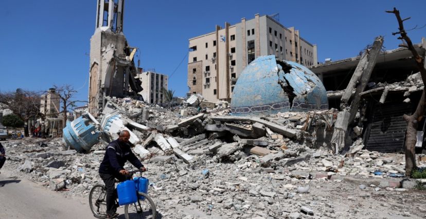 الدمار في مدينة غزة