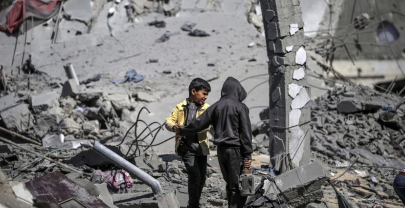 العدوان يتواصل على قطاع غزة.jpg