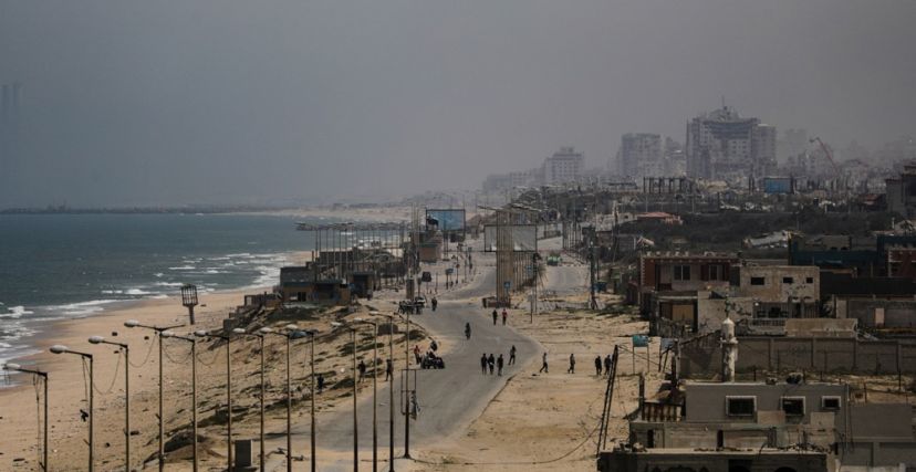 جانب من الدمار في شمال غزة