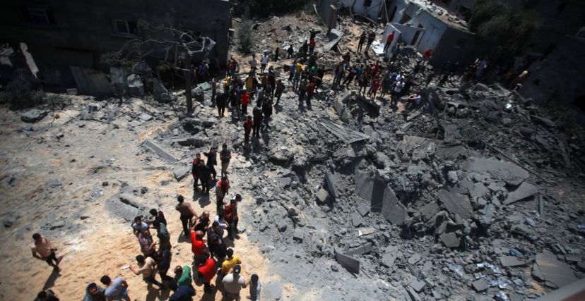 العدوان على غزة وجرائم الحرب
