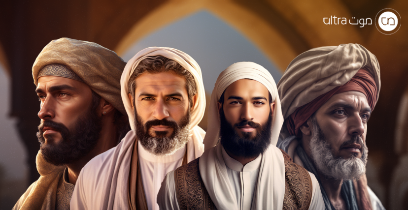 دهاة العرب الأربعة