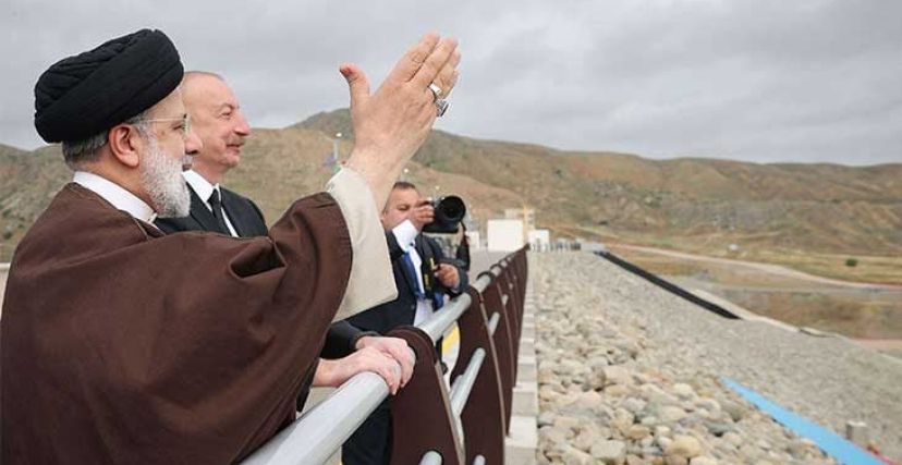 توجه الرئيس الإيراني للمنطقة لتدشين سد على الحدود الأذربيجانية (AFP)