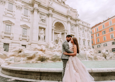 زفاف في إيطاليا لاتسيو
