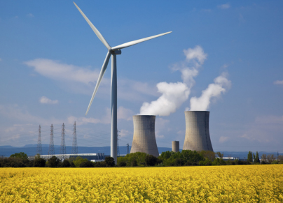 طاقة الرياح والطاقة النووية