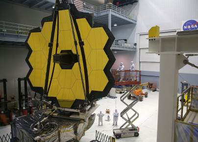The James Webb Space Telescope on earth