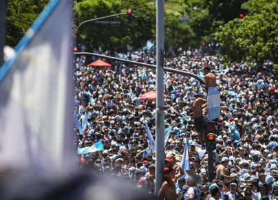 احتفالات الأرجنتين 