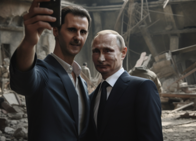 بشار الأسد وبوتين