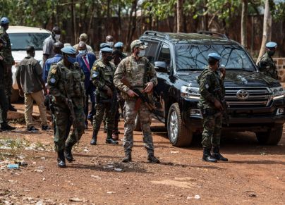يتواجد عناصر فاغنر ضمن الحرس الخاص لرئيس جمهورية أفريقيا الوسطى