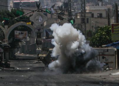 حققت المقاومة الفلسطينية إصابات مباشرة في أليات الاحتلال