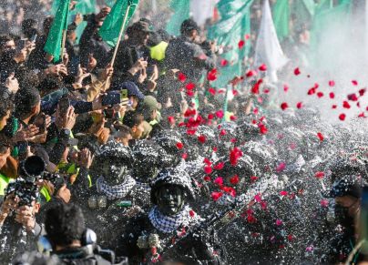 عرض عسكري لحركة حماس