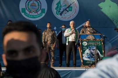 تضع إسرائيل غالبية قادة حماس على قائمة الاغتيال (GETTY)